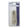 Cordon USB 2.0 A/B mâle-mâle 1.80m beige -S