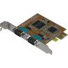 Carte PCI Express 1x 2 ports série Sunix 5437A