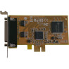Carte PCI Express 1x 2 ports série Low Profile Sunix 5437AL