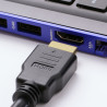 Câble HDMI 4K@60Hz 18Gbps Haute vitesse 2.0 HDMI, Contact Or 1.00m-S