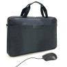Pack Sacoche et Souris USB Noir pour Ordinateur 15,6'' nylon Noir