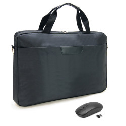 Pack Sacoche et Souris sans fil Noir pour Ordinateur 15,6'' Noir