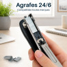 Agrafes n°24/6 galvanisée Boîte de 1000