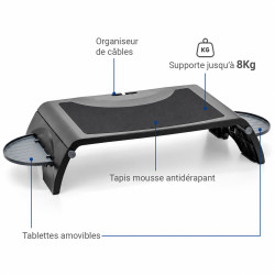 Support PC portable jusqu'à 17  ou imprimante