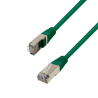 Câble Réseau Ethernet RJ45 Cat 5e FTP blindé Vert 0,50m