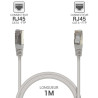 Câble réseau RJ45 Cat. 6 blindé FTP gris 1.00m