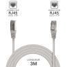 Câble réseau RJ45 Cat. 6 blindé FTP gris 3.00m