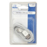 Cordon pour iPhone 3 à 4S vers USB 2.0 2.00m blanc Blister 