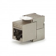 Embase Keystone courte RJ45 Blindée Cat 6a FTP sans outil repérage 