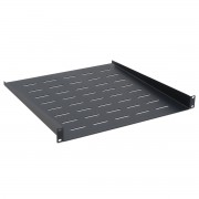 Plateau noir fixation avant 450mm 1U