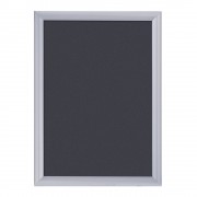 Cadre aluminium pour affichage avec angle amovible A4 (21x29,7cm)