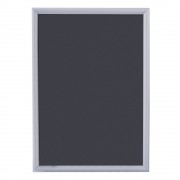Cadre aluminium pour affichage avec angle amovible A3 (42x29,7cm)