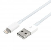 Cordon pour iPhone 5/6/+ à USB 2.0 A 2.00m emballage blister Waytex