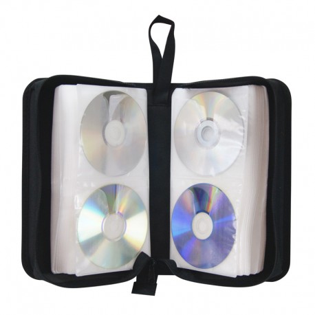 ARRET---Pochette CD transport zippée 128 CD