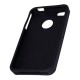 Coque silicone rigide noir pour iPhone 4 4S STK IP4TPUBLK