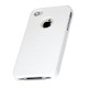 Coque silicone rigide blanc pour iPhone 4 4S STK IP4TPUWH