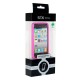 Coque silicone rigide rose pour iPhone 4 4S STK IP4TPUPK