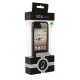 Protection bracelet silicone rigide noir pour iPhone 4 4S IP4SAFBK/PP