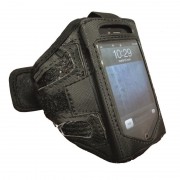 Etui housse de protect sport avec attache bras scratch pour iPhone 4/4S - Waytex