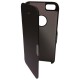 Housse de protection noire avec fermeture magnétique pour iPhone 5