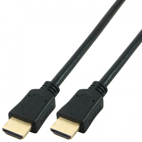 Cordon HDMI Premium High Speed with Ethernet 2.0 A/A 4K connecteurs Or 5.00m
