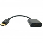 Adaptateur actif DisplayPort 1.2 mâle / HDMI femelle avec cordon 0.15m