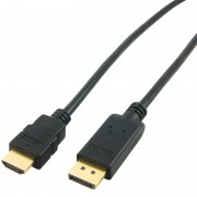 Cordon DisplayPort 1.2 / HDMI M/M 1.80m