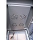 Baie serveur 12U 600x800 porte verre / 4 ventil / arrière saloon nid ab / V+R