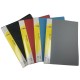 Protège documents souple assortiment de couleurs N,B,R,G 20 pochettes
