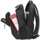 Sac à dos pour PC portable 15.6" et tablette  nylon noir multi-compartiments