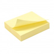 Bloc note repositionnable jaune 100 feuilles 40x50mm unité