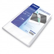 Protège documents personnalisable transparent souple 40 vues, 20 pochettes 5/100