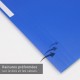 Chemise à élastiques 3 rabats polypro 4,5/10e souple et opaque A4 - Bleu