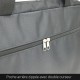 Sacoche pour PC portable 15.6" et documents en nylon noir