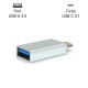 Adaptateur USB 3.1 Type C mâle / USB 3.0 Type A femelle