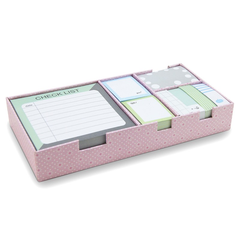 Bloc-notes Repositionnable Origami SUCK UK - 100 Feuillets Avec Instructions Pliage, Formes Animaux, 7,5x7,5cm
