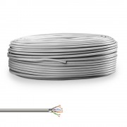 Câble multibrin FTP Cat. 6 Gris  bobine de 50.00m