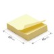Notes adhésives repositionnables Pack 3 mini blocs jaunes 37,5x50mm