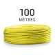 Câble multibrin FTP Cat. 6 jaune bobine de 100.00m