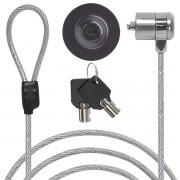 Antivol plaque slot universel cable 1.80m 2 clés