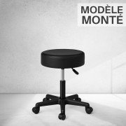 Tabouret à roulettes  TOLLA ---Démo livré monté